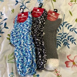 3pair cozy fluffy socks